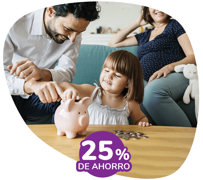 25% de ahorro